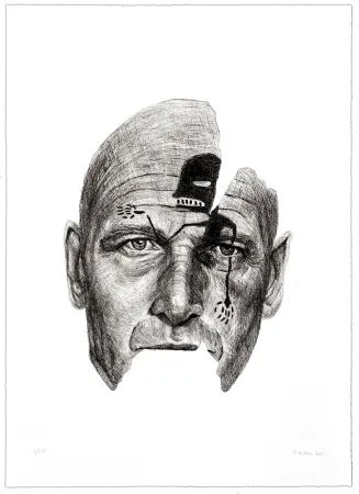 Litografía Kristensen - Sans titre 2