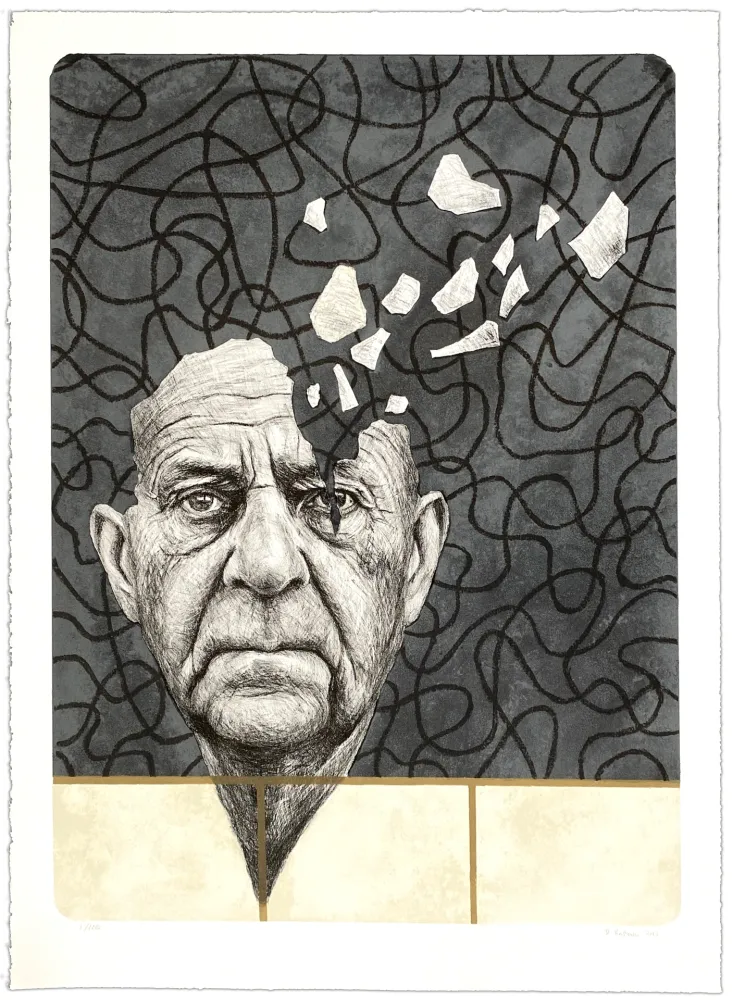 Litografía Kristensen - Sans titre 3