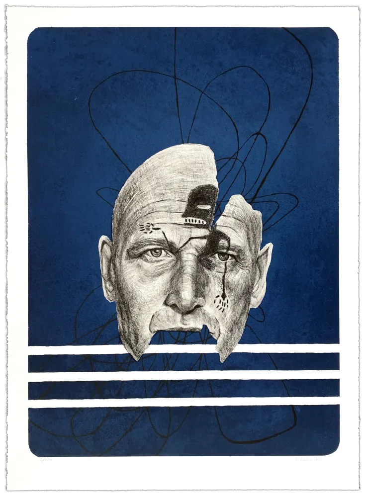 Litografía Kristensen - Sans titre 4