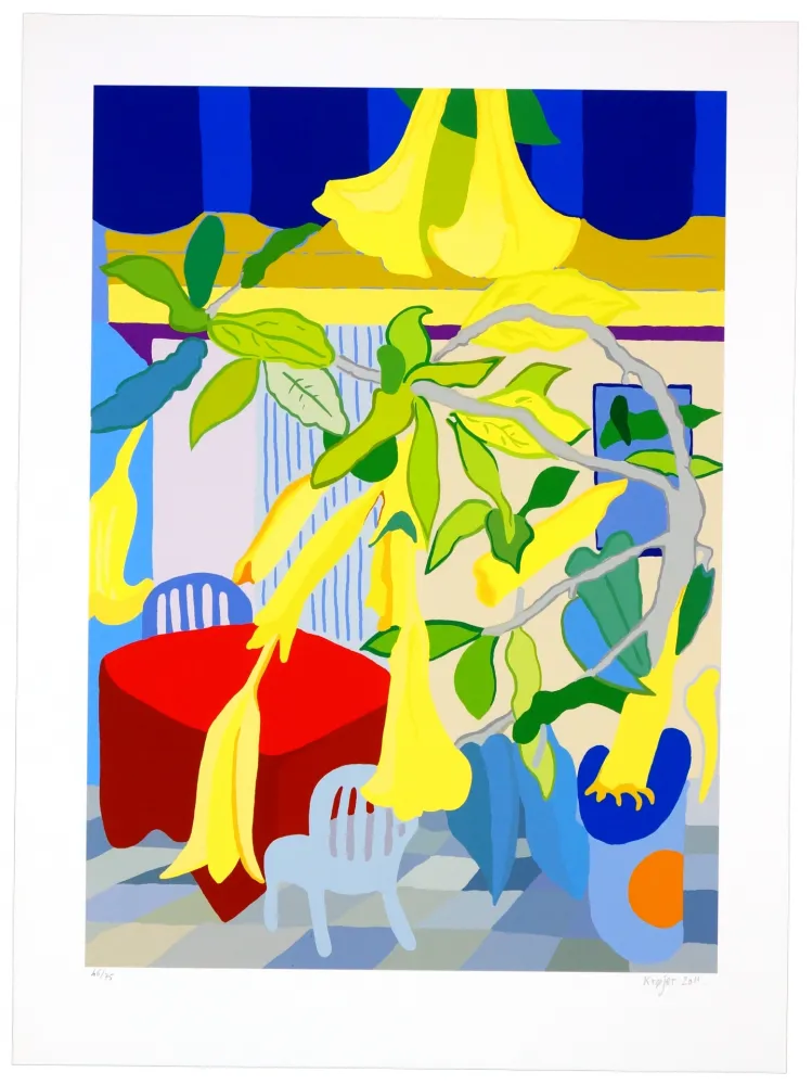 Estampa Numérica Krøjer - Capri 1