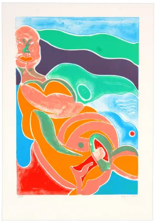 Litografía Krøjer - Sans titre