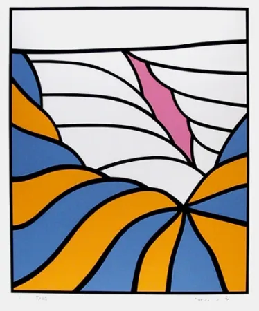 Serigrafía Krushenick - Big Sky