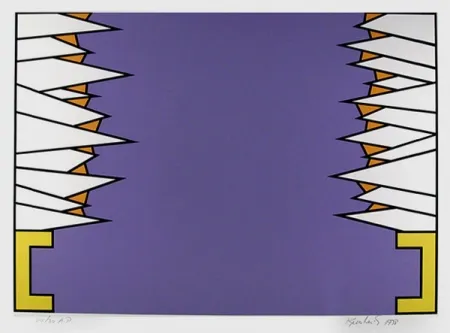 Serigrafía Krushenick - Over the Rainbow