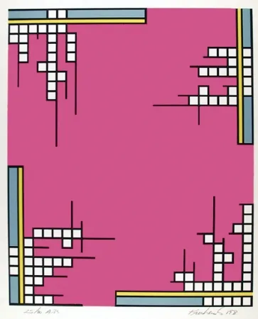 Serigrafía Krushenick - Over the Top