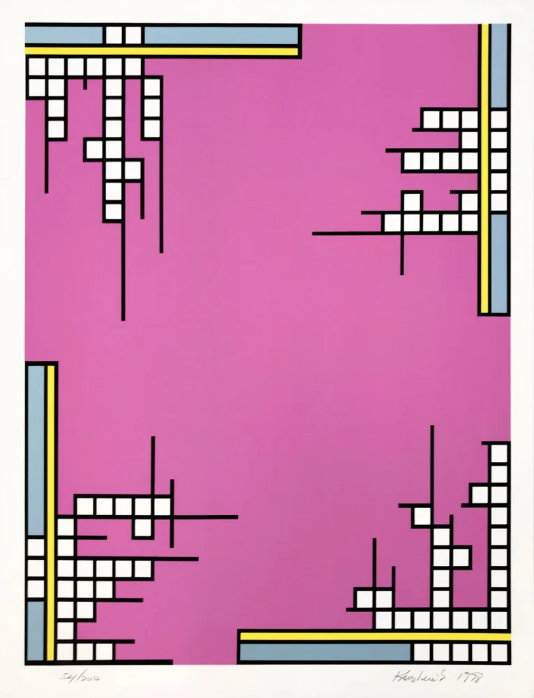 Serigrafía Krushenick - OVER THE TOP