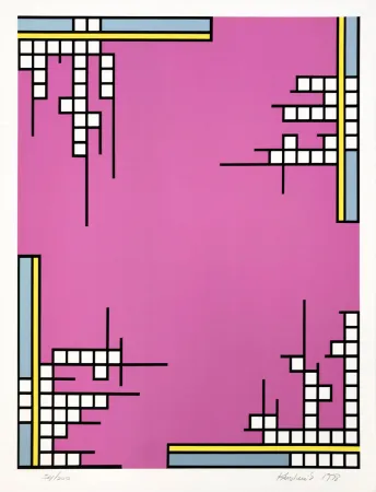 Serigrafía Krushenick - OVER THE TOP