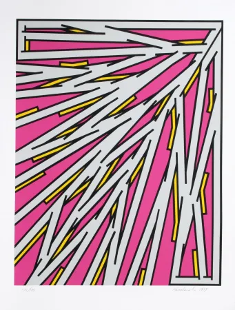 Serigrafía Krushenick - Small Pink