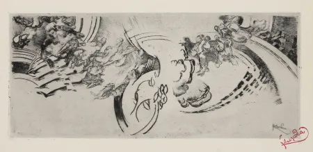 Grabado Kupka - Abstract Composition