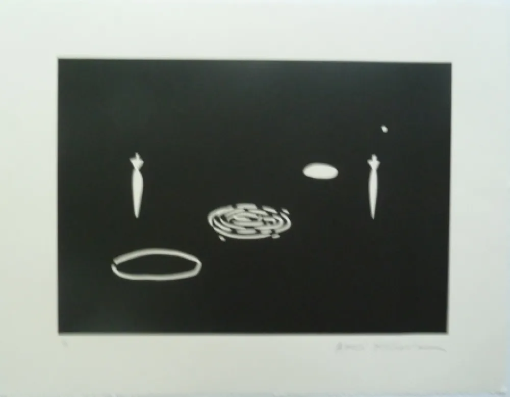 Litografía Kuroda - Angel City II