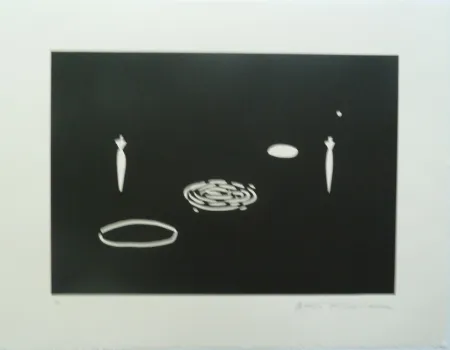 Litografía Kuroda - Angel City II