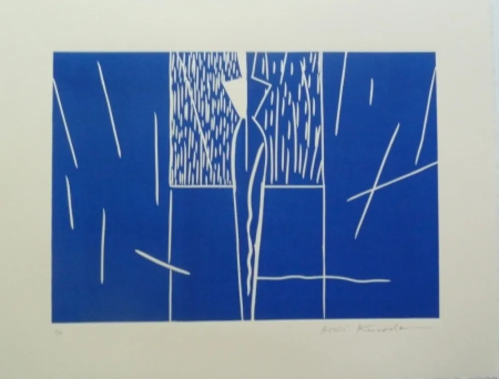 Litografía Kuroda - Angel City III