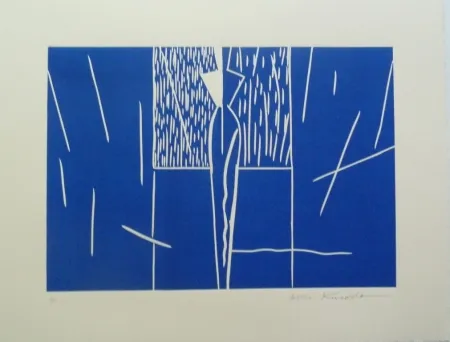 Litografía Kuroda - Angel City III