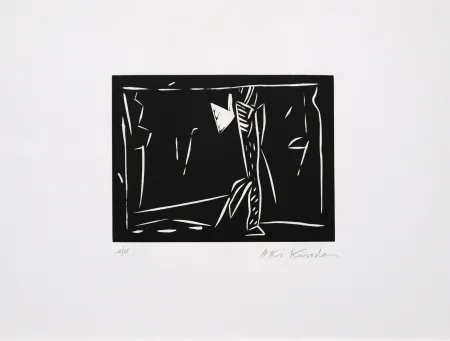 Linograbado Kuroda - Futur antérieur I