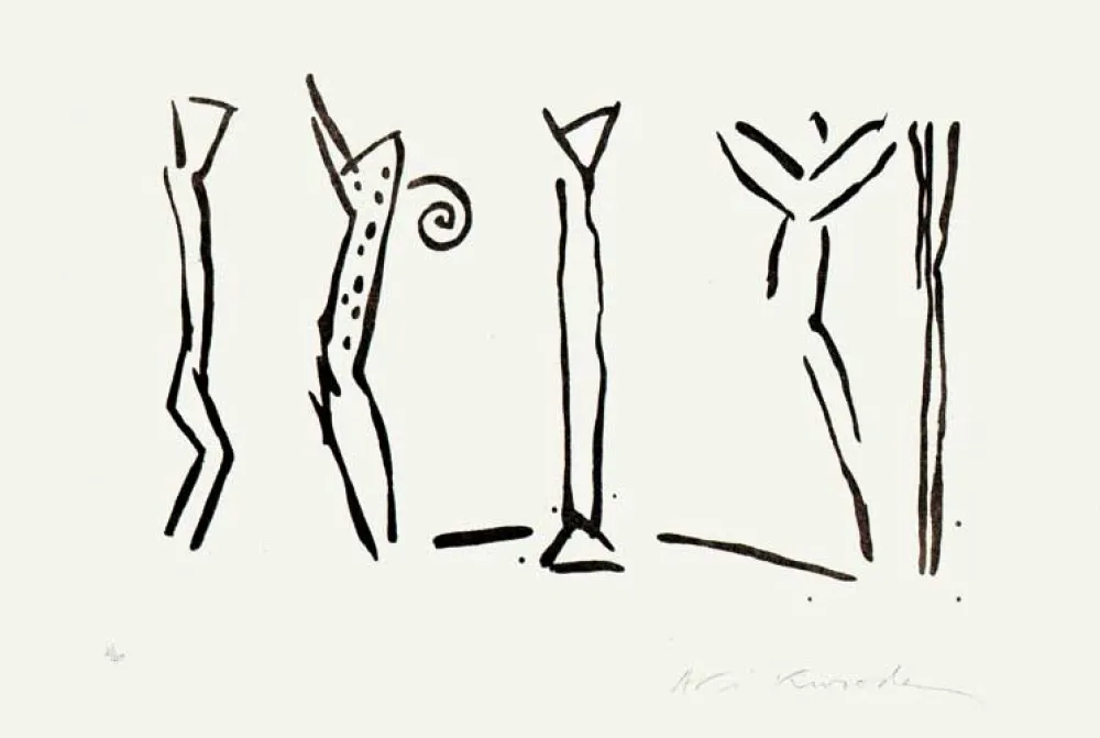 Aguafuerte Kuroda - Nuit Blanche