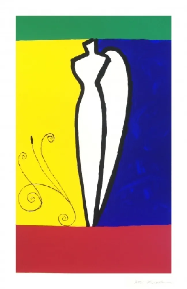 Serigrafía Kuroda - O.T.