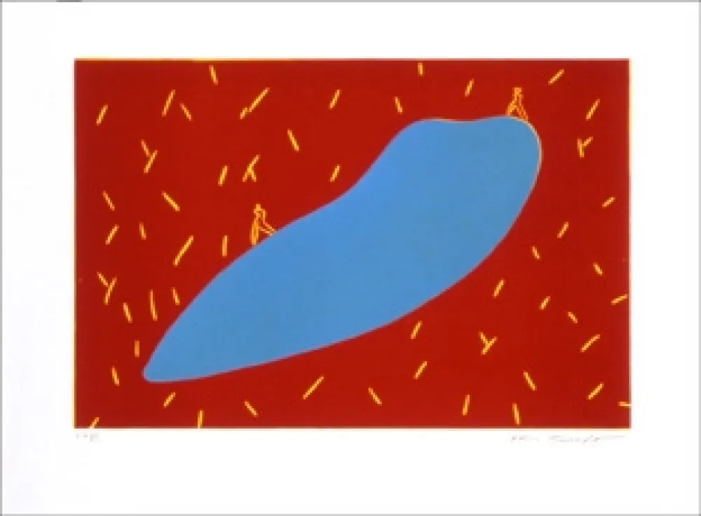 Linograbado Kuroda - Sans Titre 9303