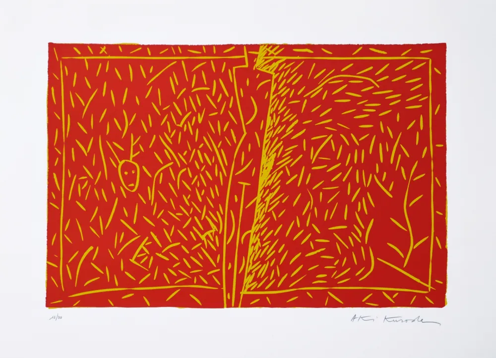 Linograbado Kuroda - Sud I I I