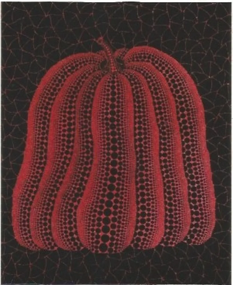 Serigrafía Kusama - A pumpkin