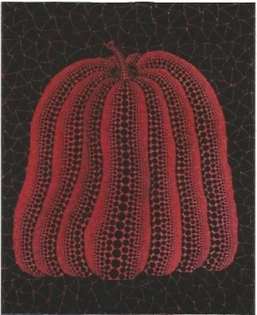 Serigrafía Kusama - A pumpkin