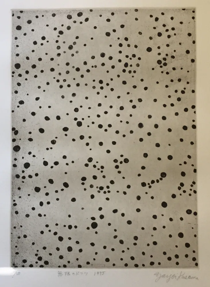 Grabado Kusama - Do'ts infinity