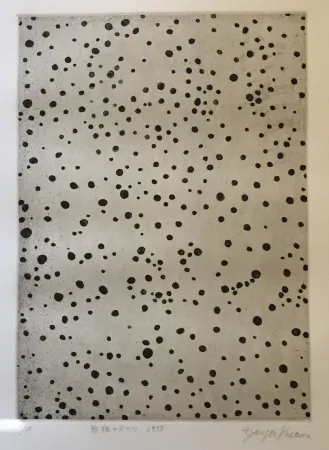 Grabado Kusama - Do'ts infinity