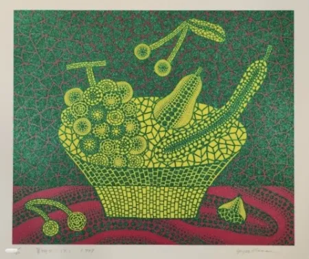 Serigrafía Kusama - Fruitbasket
