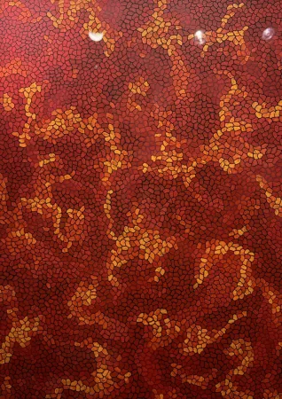 Serigrafía Kusama - Madder -colored cloud