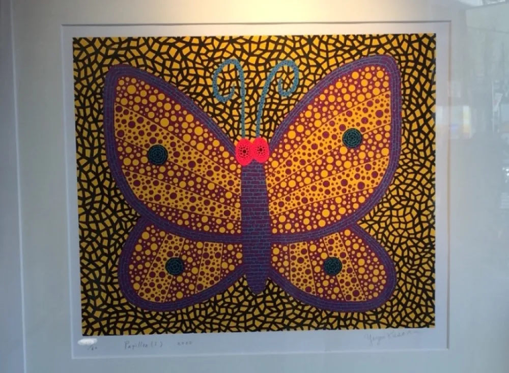 Serigrafía Kusama - Papillon1