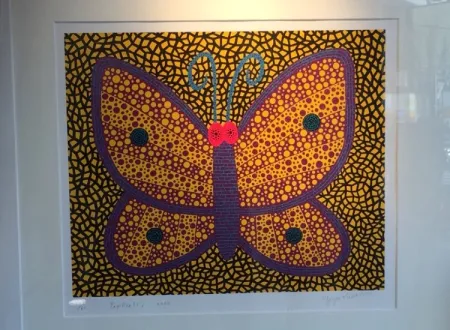Serigrafía Kusama - Papillon1