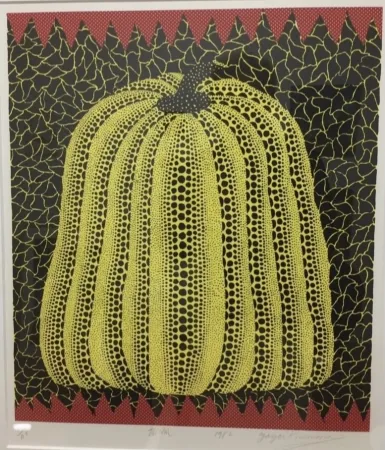 Litografía Kusama - Pumpkin