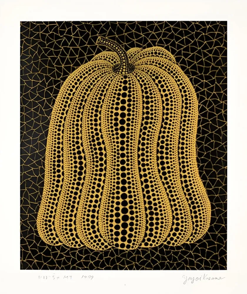 Serigrafía Kusama - Pumpkin MT