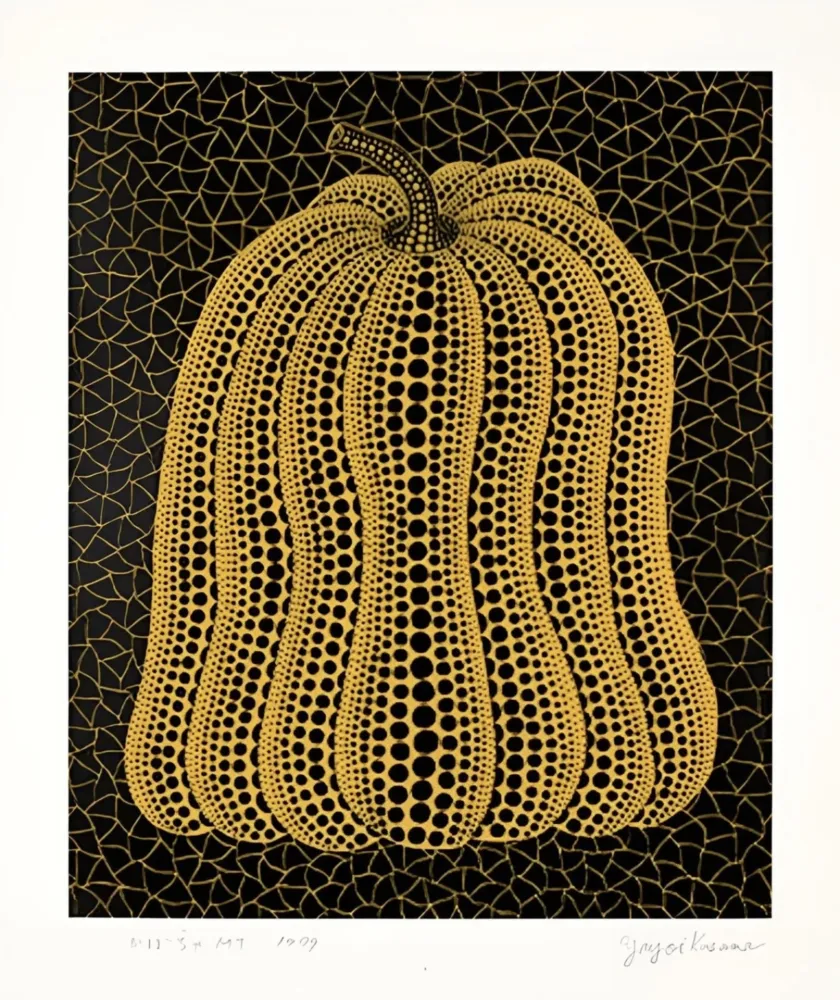 Serigrafía Kusama - Pumpkin MT