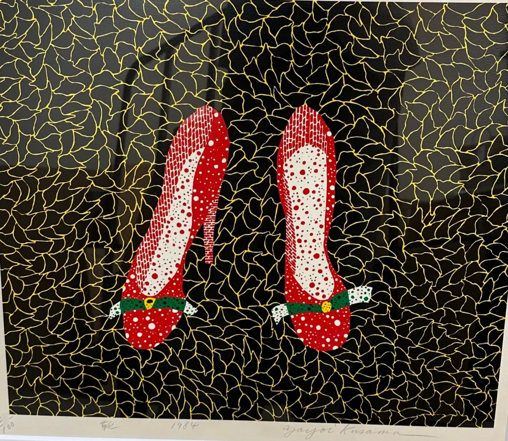 Serigrafía Kusama - Shoes