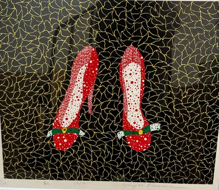 Serigrafía Kusama - Shoes
