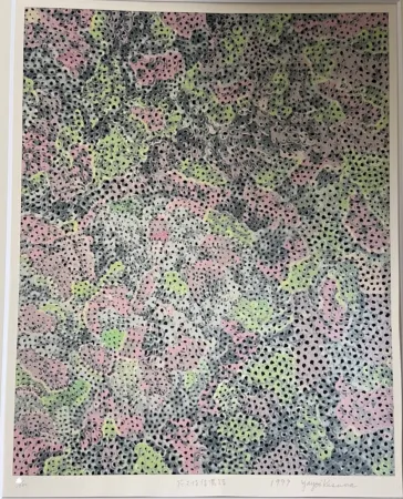 Serigrafía Kusama - The Flowering Shinano Road