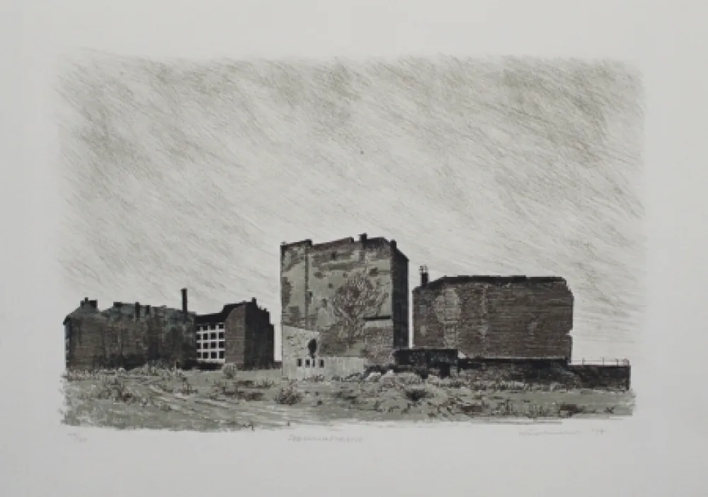 Litografía Kuschnerus - Sebastianstrasse