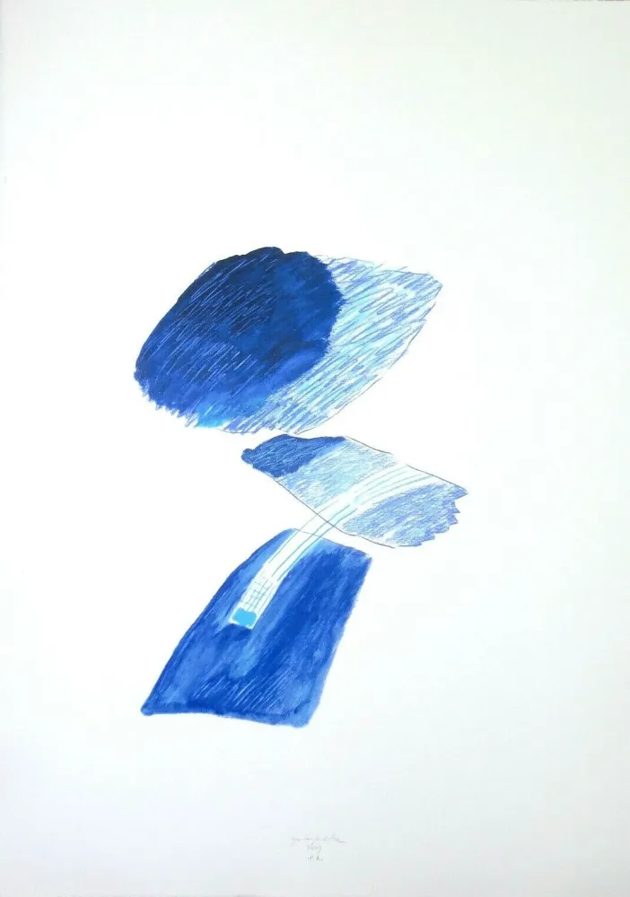 Serigrafía La Pietra - Segni incisi