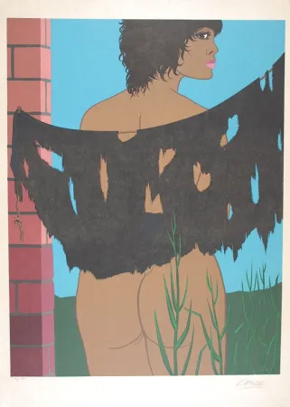 Litografía Labisse - Les malheurs de la fille prodigue