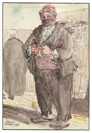 Sin Técnico Laboureur - Le portefaix à Stamboul (Porter, Istanbul)
