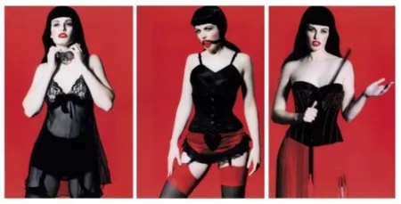 Fotografía Lagrange - Betty Page Trilogy (triptych)