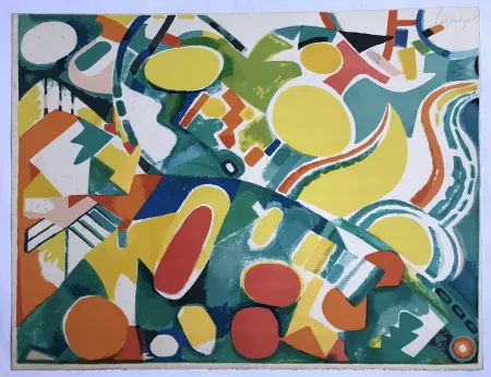 Litografía Lagrange - Sans titre