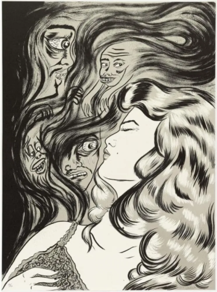 Litografía Lakra (Dr.) - Sans titre 1