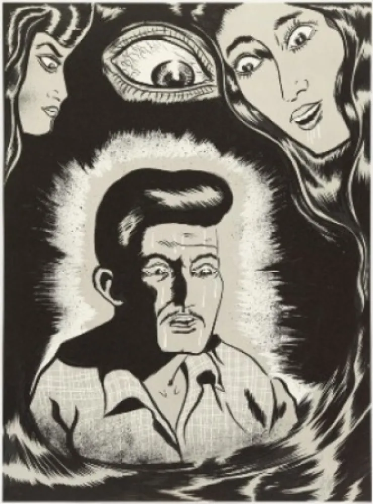 Litografía Lakra (Dr.) - Sans titre 1