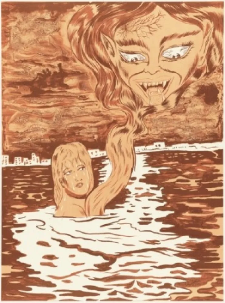 Litografía Lakra (Dr.) - S/T 7	