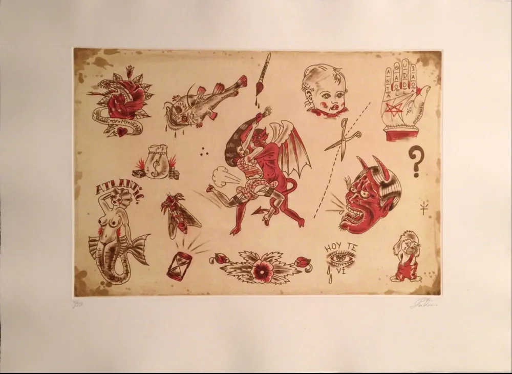 Grabado Lakra (Dr.) - Untitled, #10