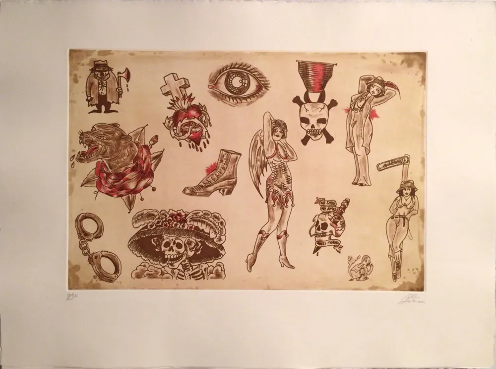 Grabado Lakra (Dr.) - Untitled, #3