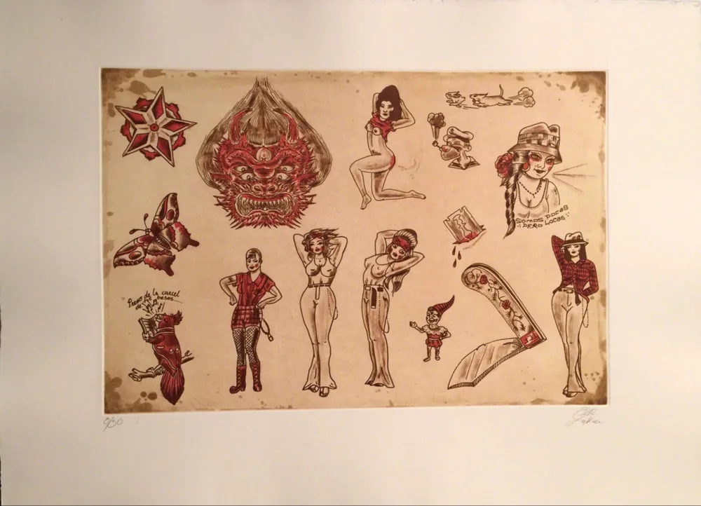 Grabado Lakra (Dr.) - Untitled, #4