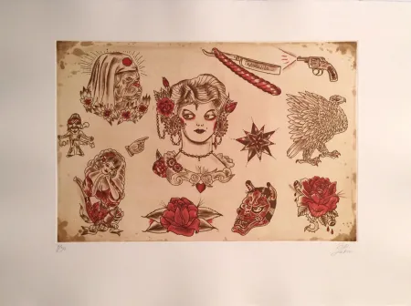 Grabado Lakra (Dr.) - Untitled, #5