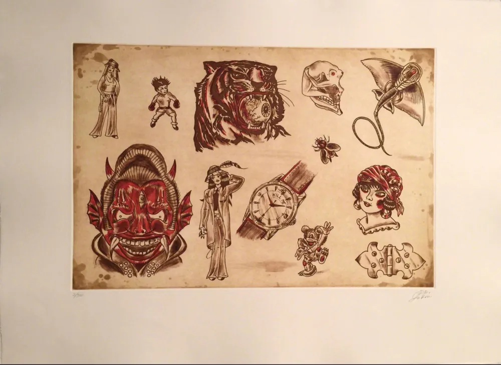 Grabado Lakra (Dr.) - Untitled, #6