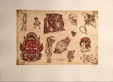 Grabado Lakra (Dr.) - Untitled, #6